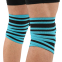 Колінні бинти для присідань KNEE WRAPS LiveUp LP8724 2шт синій-чорний 3