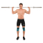 Колінні бинти для присідань KNEE WRAPS LiveUp LP8724 2шт синій-чорний 6