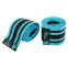 Колінні бинти для присідань KNEE WRAPS LiveUp LP8724 2шт синій-чорний 7
