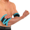 Бинти на лікті для жиму ELBOW WRAPS LiveUp LP8725 2шт синій-чорний 1