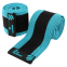 Бинти на лікті для жиму ELBOW WRAPS LiveUp LP8725 2шт синій-чорний 6
