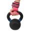 Накладки для подтягивания и тяги WEIGHT LIFTING WRIST WRAPS LiveUp LP8757 2шт розовый-черный 3