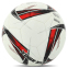 Мяч футбольный HYBRID SOCCERMAX FB-4366 №5 PU белый-красный 2