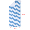 Коврик полотенце для йоги YOGA TOWEL 4Monster Y-YGT цвета в ассортименте 15
