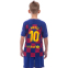 Форма футбольная детская с символикой футбольного клуба BARCELONA MESSI 10 домашняя 2020 SP-Planeta CO-1283 6-14 лет синий-бордовый 0