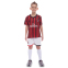Форма футбольная детская с символикой футбольного клуба AC MILAN домашняя 2020 SP-Planeta CO-0977 6-14 лет красный-черный-белый 3