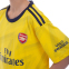 Форма футбольна дитяча з символікою футбольного клубу ARSENAL виїзна 2020 SP-Planeta CO-0983 6-14 років жовтий-синій 2