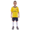 Форма футбольная детская с символикой футбольного клуба ARSENAL гостевая 2020 SP-Planeta CO-0983 6-14 лет желтый-синий 3