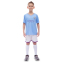 Форма футбольная детская с символикой футбольного клуба MANCHESTER CITY домашняя 2020 SP-Planeta CO-1045 6-14лет голубой-синий 3
