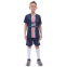 Форма футбольная детская с символикой футбольного клуба PSG NEYMAR 10 домашняя 2020 SP-Planeta CO-1285 6-14 лет синий 3