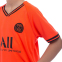 Форма футбольная детская с символикой футбольного клуба PSG гостевая 2020 SP-Planeta CO-1055 6-14 лет оранжевый 2