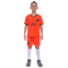 Форма футбольная детская с символикой футбольного клуба PSG гостевая 2020 SP-Planeta CO-1055 6-14 лет оранжевый 3