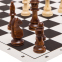 Шахматные фигуры с полотном ткань SP-Sport 405P 10,5 см дерево 0