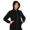 Кофта спортивна жіноча на блискавці з капюшоном Joma URBAN STREET 902423-100 S-L чорний 6