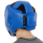 Шлем боксерский открытый с усиленной защитой макушки Zelart BO-8268 S-XL цвета в ассортименте 12