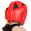 Шлем боксерский открытый с усиленной защитой макушки Zelart BO-8268 S-XL цвета в ассортименте 22