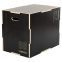 Бокс пліометричний тумба для кросфіту Пліобокс Wood Plyo box LiveUp LP8157 BOX-WOOD 1шт 50х60х75см світло-коричневий 1