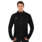 Кофта спортивная на молнии флисовая Joma EXPLORER 104229-100 размер S-2XL черный 0