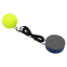 Тренажер для большого тенниса - мяч на резинке с утяжелителем TELOON TENNIS TRAINER T818C салатовый 2