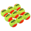 М'яч для великого тенісу TELOON KIDS MINI Stage-2 48шт помаранчевий-салатовий 2