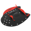 Лопатки для плавания гребные Cima PL-7033-L черный-красный 1