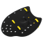 Лопатки для плавання гребні Cima PL-7033-S чорний-жовтий 3
