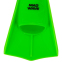 Ласты для тренировок в бассейне короткие с закрытой пяткой MadWave M074710310W размер 35-36 зеленый 2