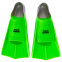 Ласты для тренировок в бассейне короткие с закрытой пяткой MadWave M074710310W размер 35-36 зеленый 5