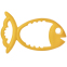 Игрушка для обучения детей плаванию MadWave DIVING FISH M075903006W 17x9x1,5см желтый 1