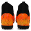 Сороконожки футбольные детские ZHENZU 307-2-4 размер 33-38 оранжевый-черный 5