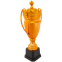 Кубок спортивний нагородний SP-Sport Crown JZ2066B висота 50см кольори в асортименті 7