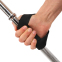 Лямки для тяги восьмерки Figure 8 для штанги и тяжелых тренировок POWER STRAP LiveUp LP8772 2шт черный-золотой 1
