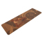 Коврик для йоги Пробковый каучуковый двухслойный Yoga mat BLOOM LB7120 183x61мx0.3cм темно-синий 5