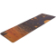 Коврик для йоги Пробковый каучуковый двухслойный Yoga mat BLOOM LB7120 183x61мx0.3cм темно-синий 16