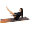 Коврик для йоги Пробковый каучуковый двухслойный Yoga mat BLOOM LB7120 183x61мx0.3cм темно-синий 19