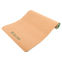 Коврик для йоги Пробковый каучуковый двухслойный Yoga mat BLOOM LB7121 183x61мx0.6cм коричневый 0