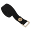 Ремень для йоги с металлической пряжкой BLOOM YOGA STRETCH STRAP LB7088 183x3,2см черный 0