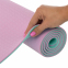 Килимок для йоги та фітнесу TPE двошаровий Zelart FI-1515 183x61x0,4см кольори в асортименті 6