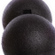 Мяч кинезиологический двойной Duoball SP-Sport FI-1550 черный 1