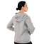 Кофта спортивна жіноча на блискавці з капюшоном Joma URBAN STREET 902423-150 S-L світло-сірий 5