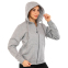 Кофта спортивна жіноча на блискавці з капюшоном Joma URBAN STREET 902423-150 S-L світло-сірий 6