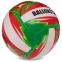 Мяч волейбольный BALLONSTAR LG3499 №5 PU зеленый-красный-белый 0