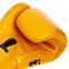 Перчатки боксерские кожаные FAIRTEX BGV1-FALCON 10-16унций золотой-черный 2
