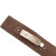 Пояс для пауэрлифтинга кожаный с пряжкой-карабином VELO ZB-5784 ширина-10см размер-S-XXL коричневый 6
