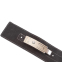 Пояс для пауэрлифтинга кожаный с пряжкой-карабином VELO ZB-5785 ширина-9,5см размер-S-XXL черный 6