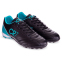 Сороконожки футбольные OWAXX 20606-1 размер 40-44 черный-голубой 3