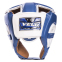 Шлем боксерский открытый с усиленной защитой макушки кожаный VELO VL-2211 M-XL цвета в ассортименте 2