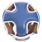 Шлем боксерский открытый с усиленной защитой макушки кожаный VELO VL-2211 M-XL цвета в ассортименте 3