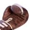 Боксерські рукавиці шкіряні VELO VL-2214 10-14унцій коричневий 2