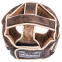 Шлем боксерский с полной защитой кожаный VELO VL-2217 М-XL коричневый 2